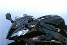 Kawasaki ZX 10 R (11-) - MRA čiré plexi tvar Racing 
