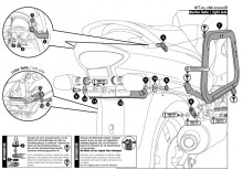 Suzuki GSX 750 F (03-06) - boční nosič EVO SW-Motech 