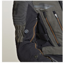Halvarssons Mora Black/grey - pánská textilní motocyklová bunda